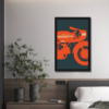 CUADRO DUCATI ROJO 8