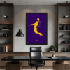CUADRO KOBE BRYANT F:PÚRPURA 34