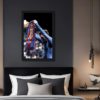 CUADRO MESSI LEVANTANDO CAMISA DEL BARCA 8