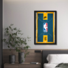 CUADRO NBA CANCHA + NIKE 36