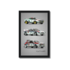 CUADRO RALLY 6 ALITALIA:MARTINI 91