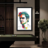 CUADRO ROGER FEDERER ILUSTRATION 2