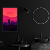 CUADRO DESIERTO AL ATARDECER 128