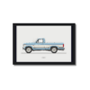 CUADRO FORD F-150 CLÁSICA ESTILO AMERICANO 117