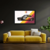 CUADRO GOLF GTI RETRO RACING 112
