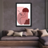 CUADRO ROSTRO LINEAL 176